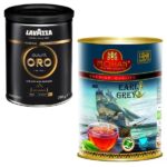 Чай чорний Mohan Earl Grey OPA Premium Black Tea (Ерл Грей), цейлонський, 250 г Кава Lavazza Qualita Oro Mountain Grown, 100% Арабіка, мелена, 250 г
