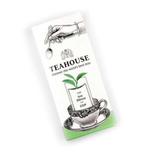 Фільтр пакет TEAHOUSE для чашки, екологічні, 100шт. 1 упаковка