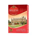 Чай чорний Hyleys Strawberry with Cream The Aristocratic Black Tea (Полуниця з вершками), цейлонський, 100 г