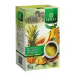 Чай зелений Lesley Tropical Fruit Green Tea (Тропічні фрукти), цейлонський, 100 г