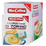 Кава MacCoffee кавовий напій Cappuccino di Torino (Солона карамель), в пакетиках, 10x25 г, 250 г, Україна