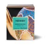 Чай зелений Newbe Moroccan Mint Green Tea (Марокканська м'ята), індійський, 100 г