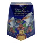 Чай чорний FemRich Cranberry Blackberry Black Leaf Tea (Журавлина та Ожина), цейлонський, 100 г